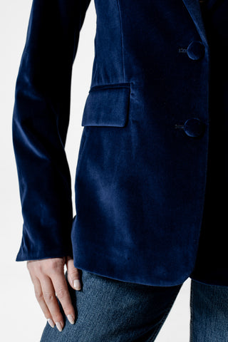 Lily INDACO Velvet Blazer
