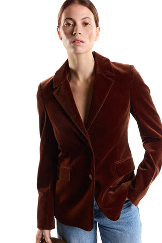 Lily MARRONE Velvet Blazer