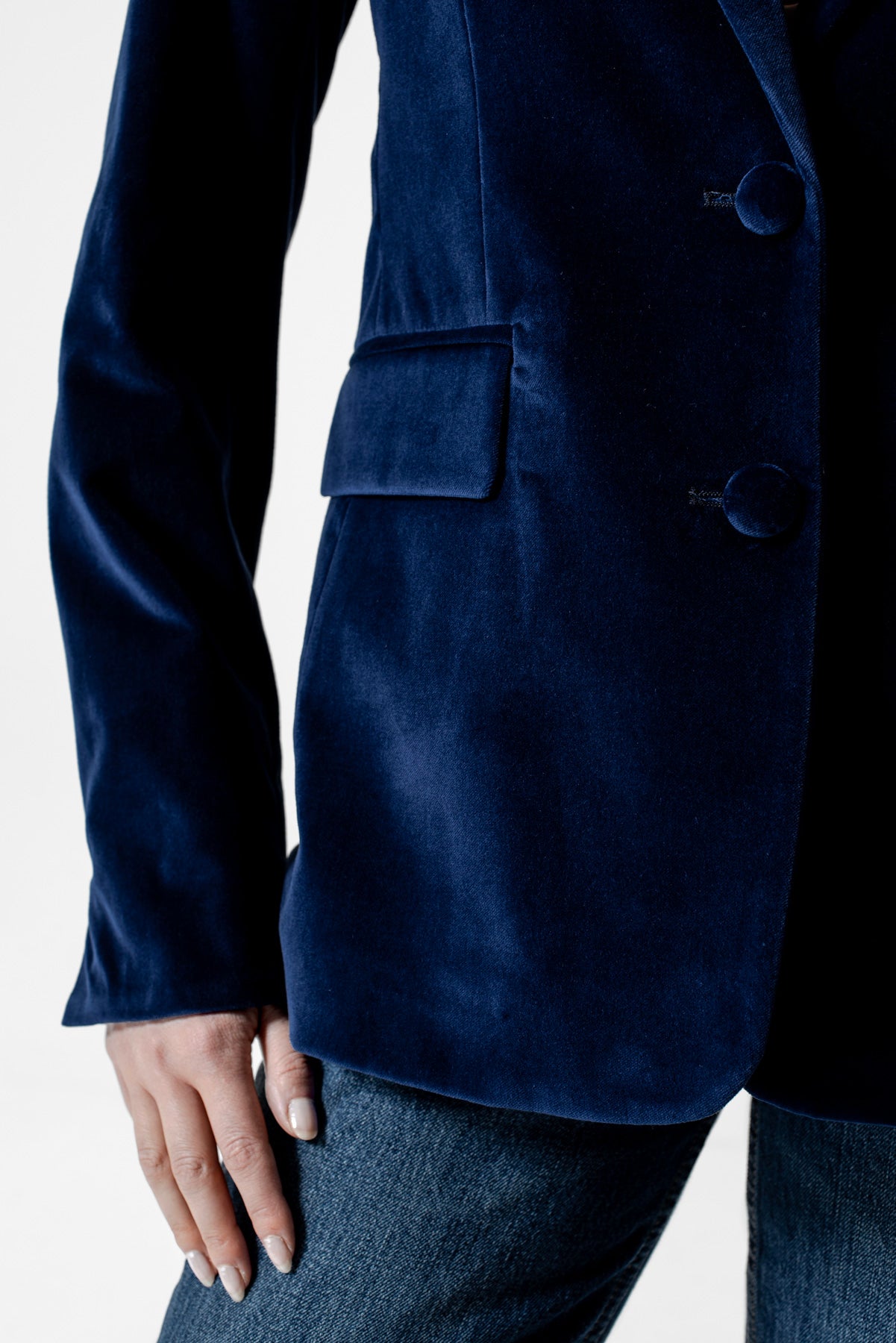 Lily INDACO Velvet Blazer