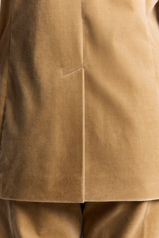 Lily BEIGE Velvet Blazer