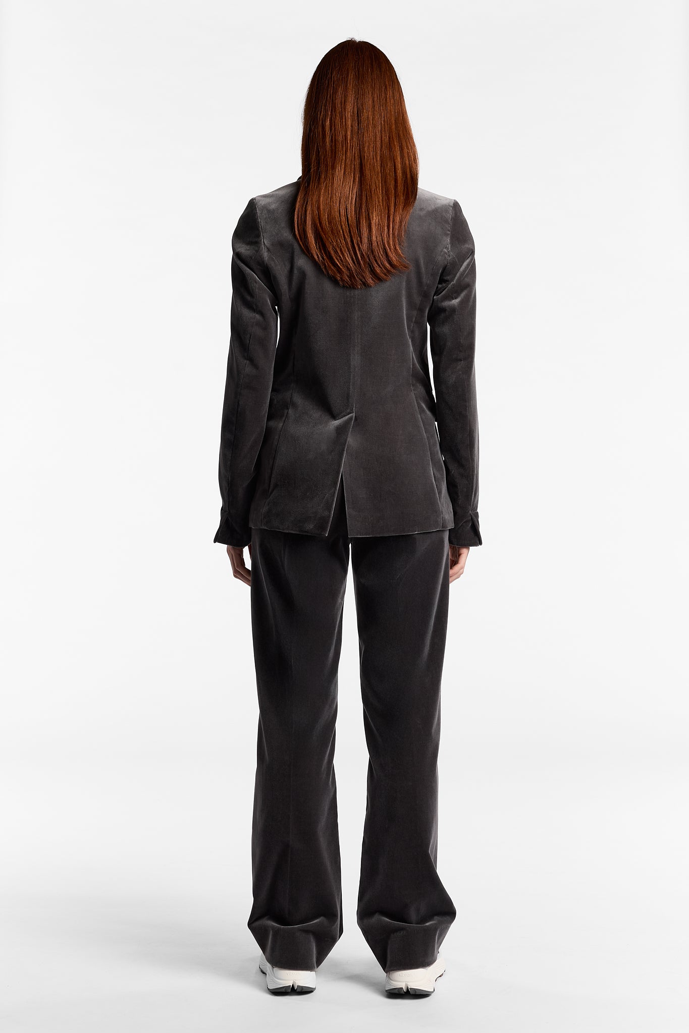 Lily Jo GRIGIO Velvet Suit