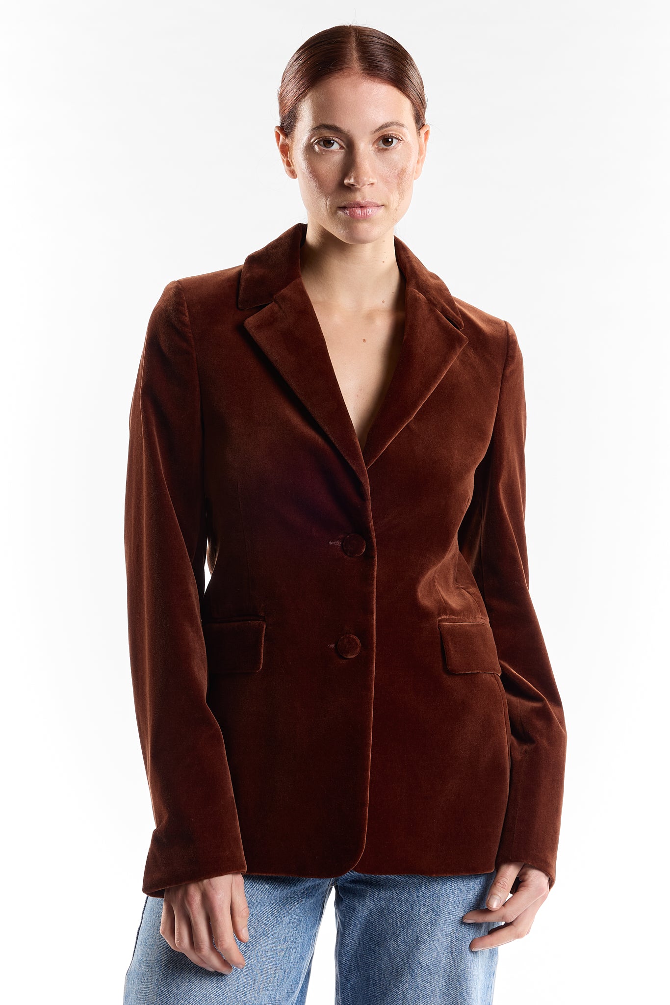 Lily MARRONE Velvet Blazer