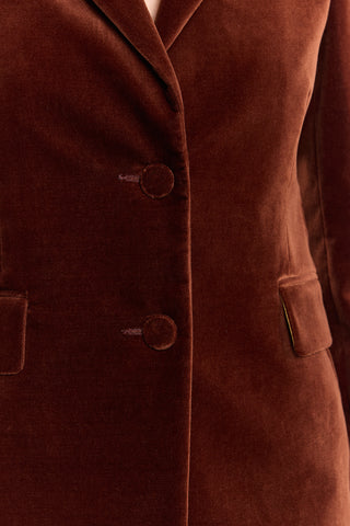 Lily MARRONE Velvet Blazer