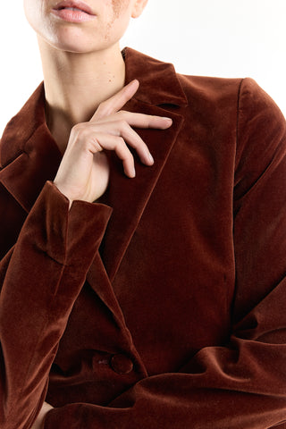 Lily MARRONE Velvet Blazer