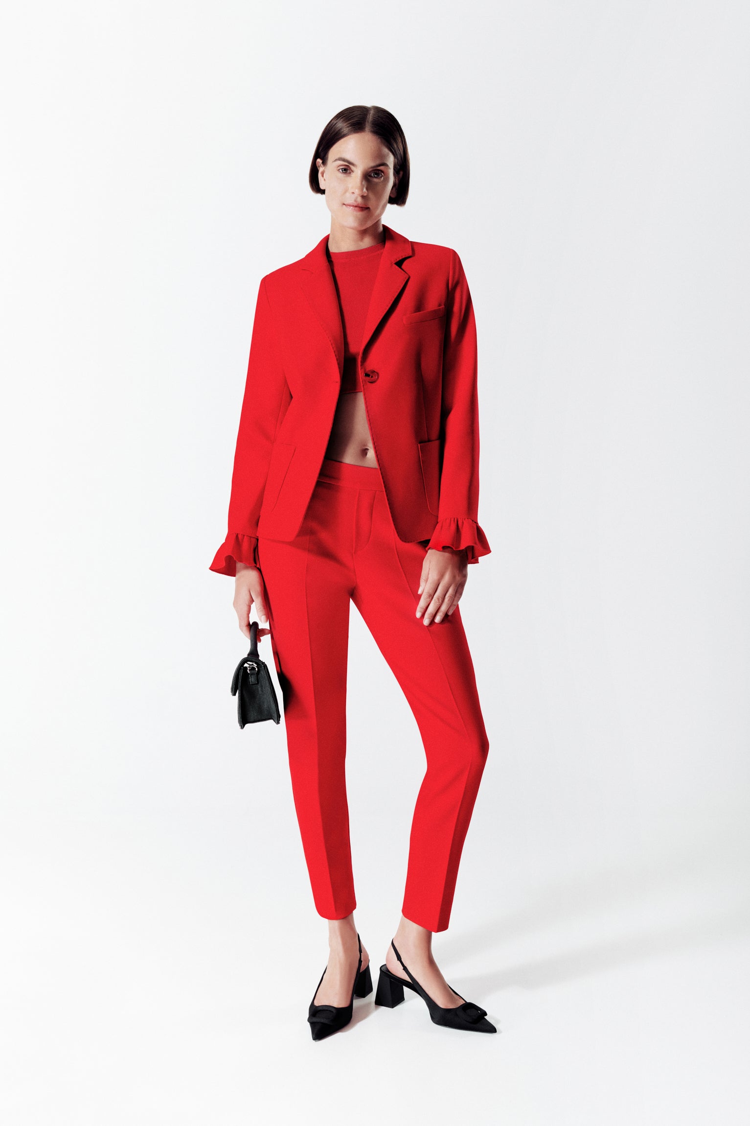 Ann RED Trousers