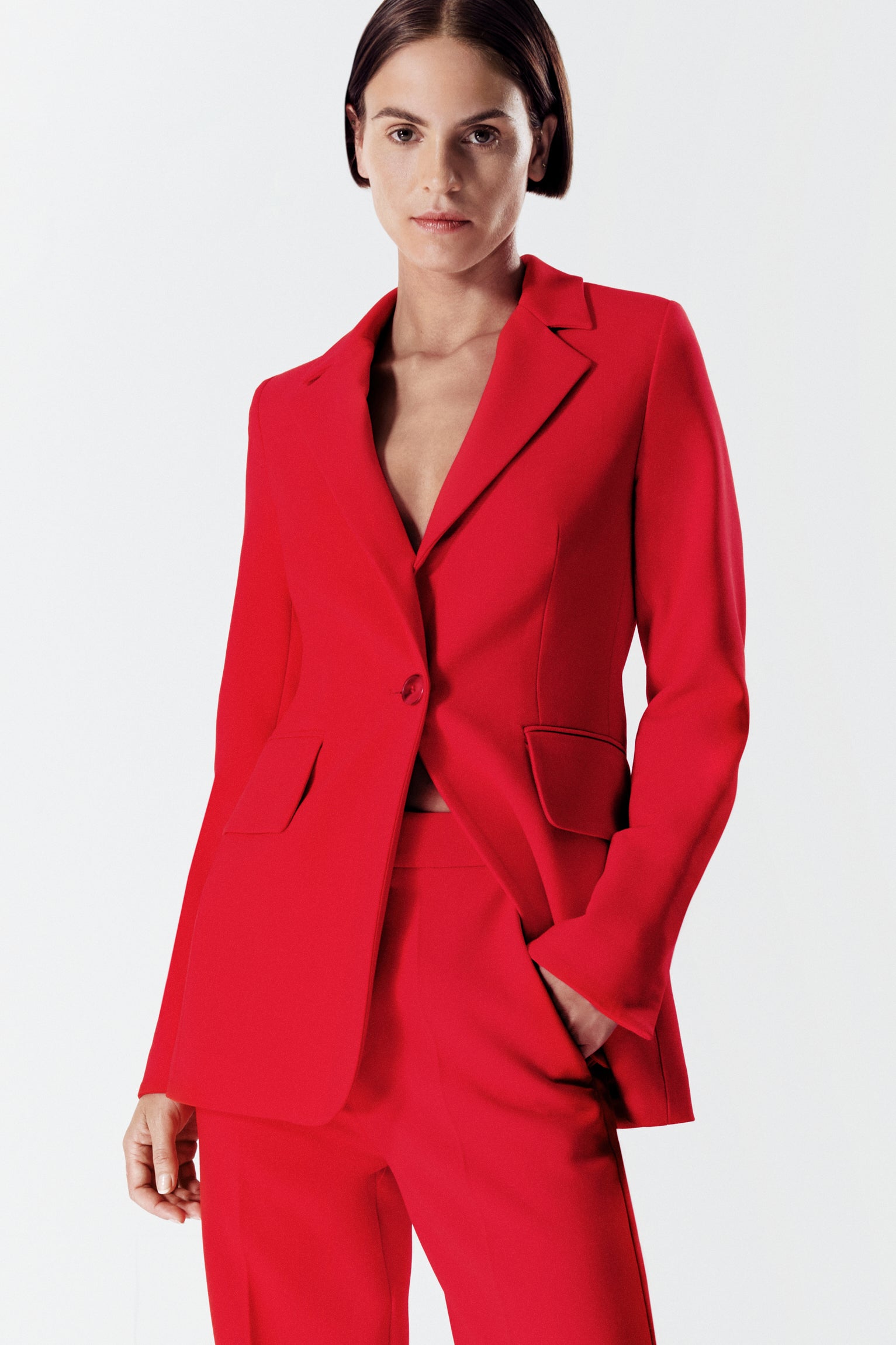 Marie RED Blazer