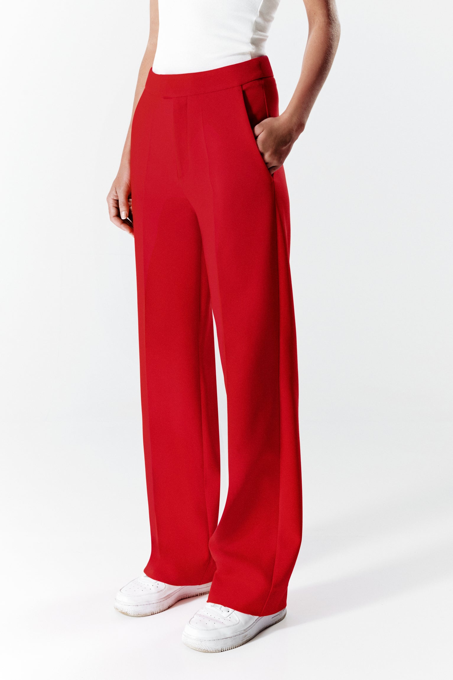 Jo RED Trousers
